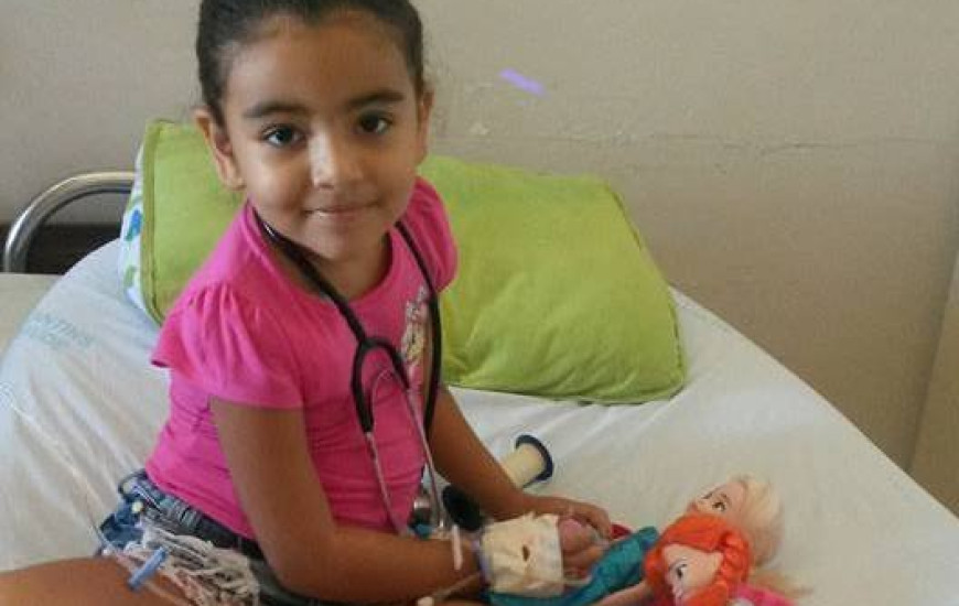 Sophia Quinta precisa de doadores de medula