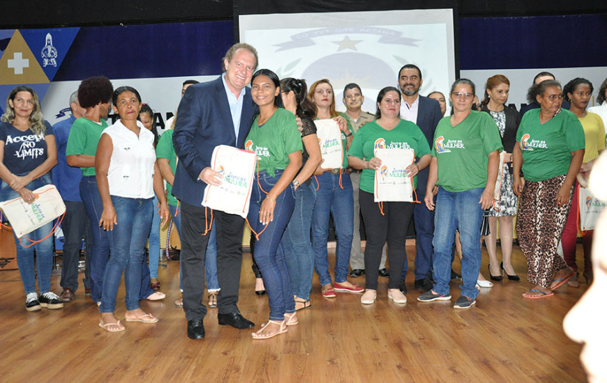 Projeto Jeito de Mulher teve a segunda etapa lançado na tarde desta segunda, 3