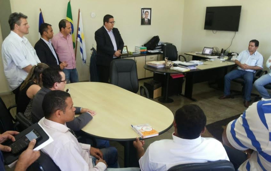 Geferson Barros recebe Sindicatos do TO