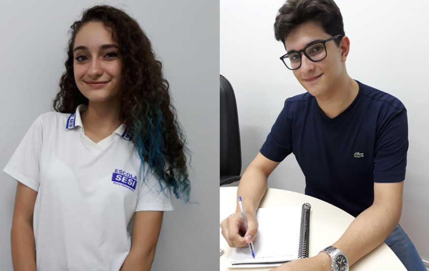 Alunos da Escola SESI Araguaína se destacam no cenário nacional