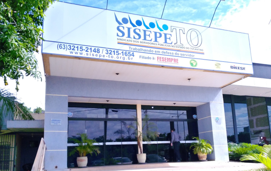 Sede do Sindicato em Palmas.