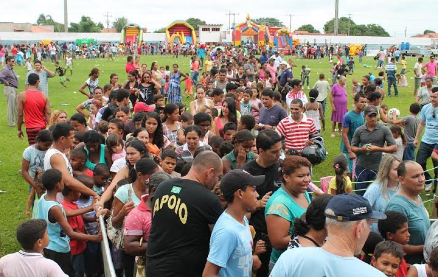 Mais seis mil brinquedos foram distribuídos