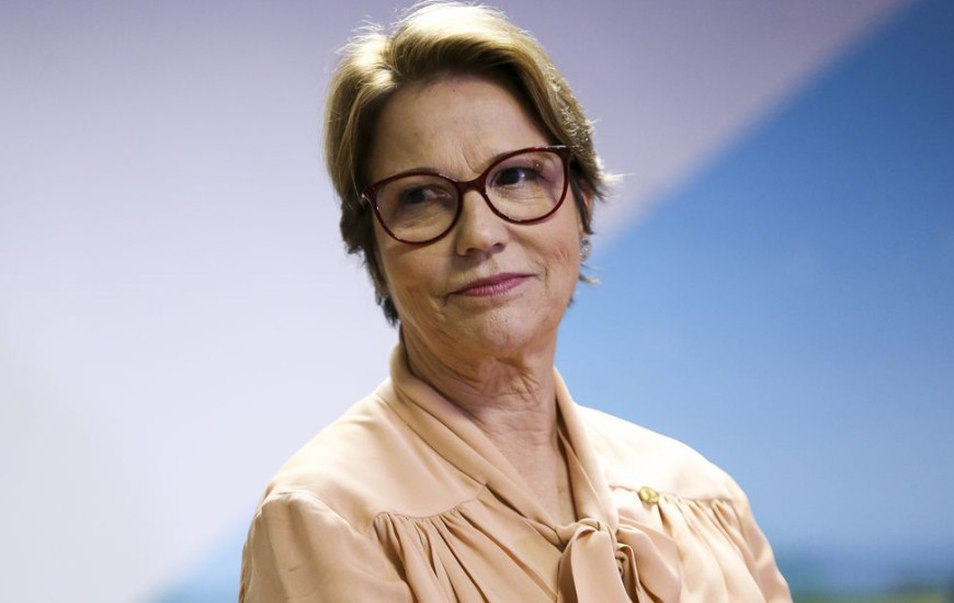 Ministra da Agricultura, Tereza Cristina