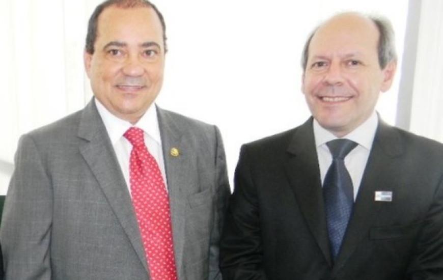 Senador Vicentinho e prefeito Ronaldo Dimas