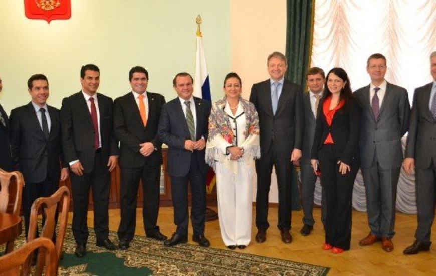 Comitiva brasileira avalia mercado na Russia