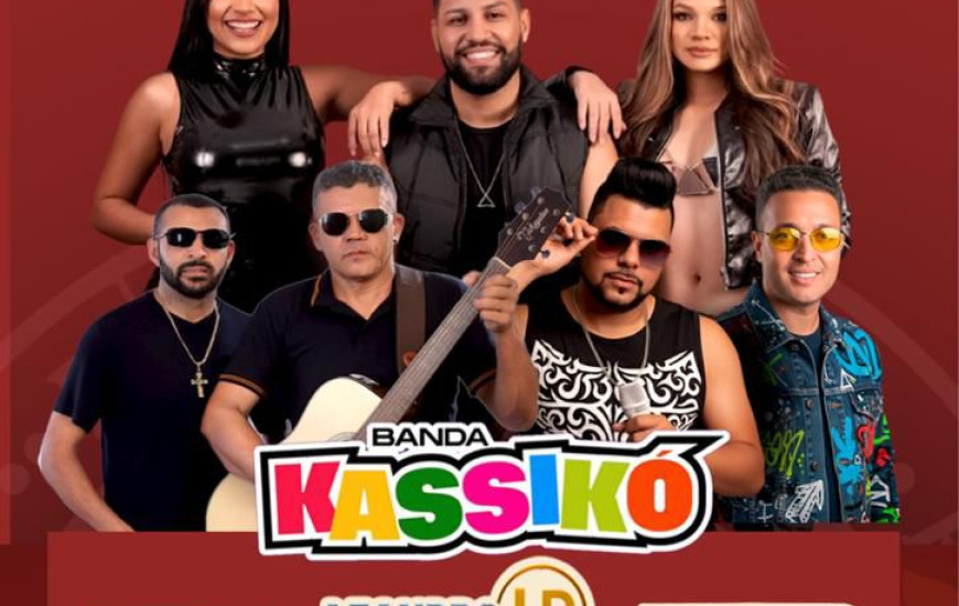 Banda Kassikó é uma atrações após o jantar dos foliões