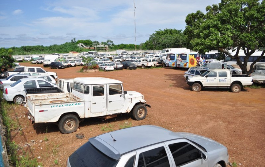 Frota sem condições de uso será leiloada