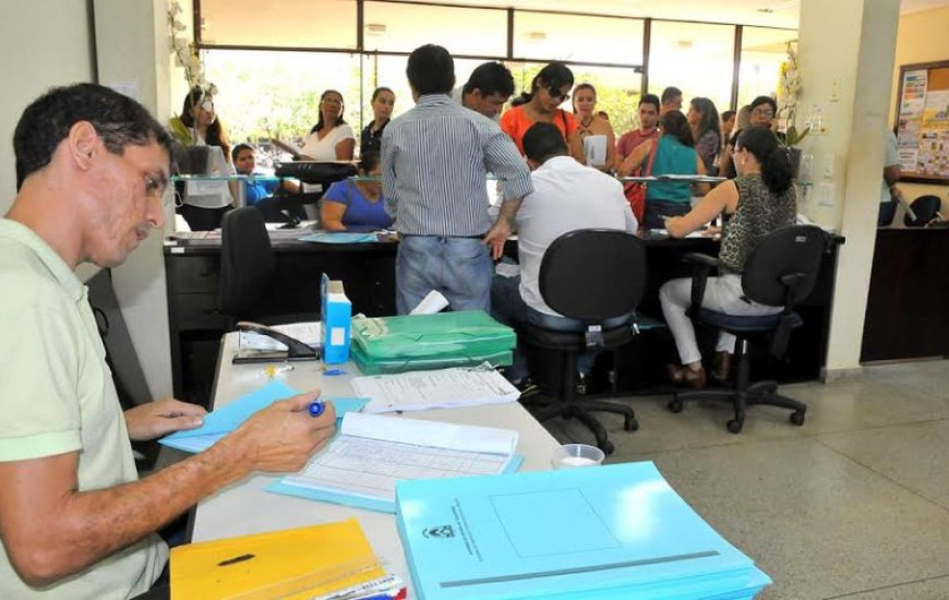 Servidores se cadastram por moradias