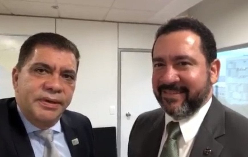  Amastha em audiência com o ministro do Planejamento