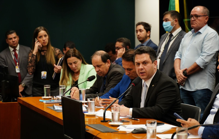 Tiago Dimas durante as atividades da XXIII Marcha a Brasília dos Municípios