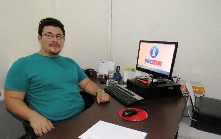 José Santana, gerente do Procon