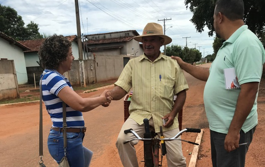 Deputada percorre municípios do Tocantins