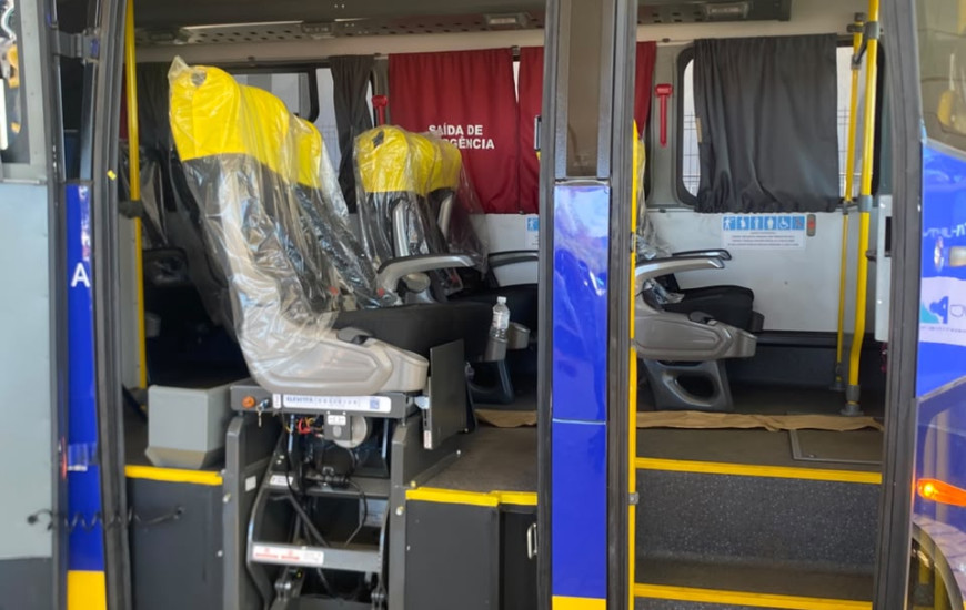 A frota local contará com a incorporação de 39 micro-ônibus e seis vans 