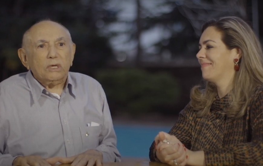 Ex-governador Siqueira Campos e a prefeita Cinthia Ribeiro