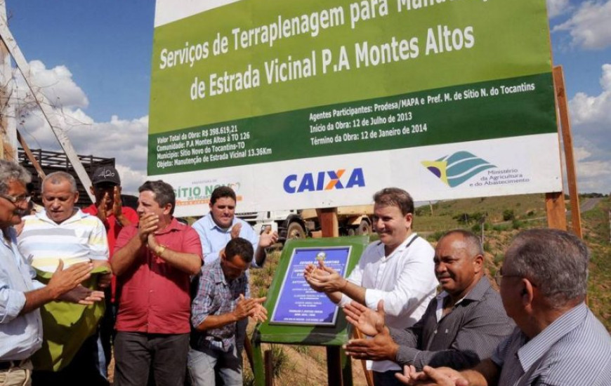 Inaugurações em Sítio Novo