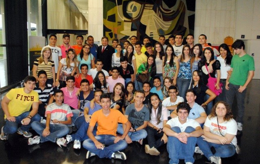 Alunos visitam o Congresso