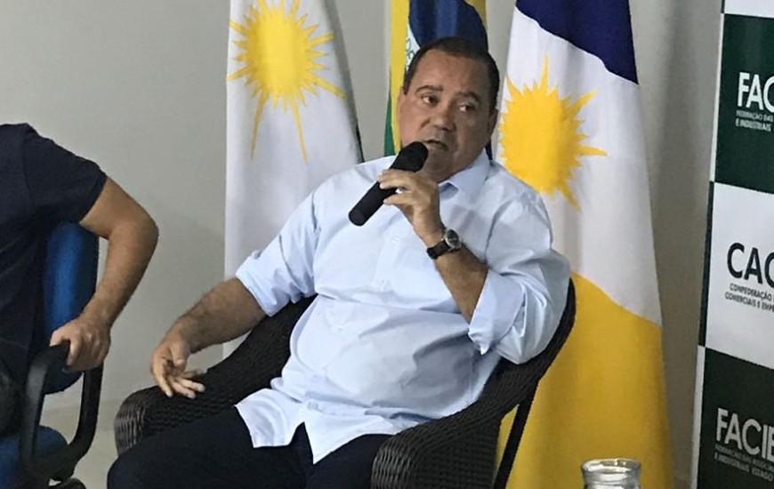 Vicentinho em debate na Acipa