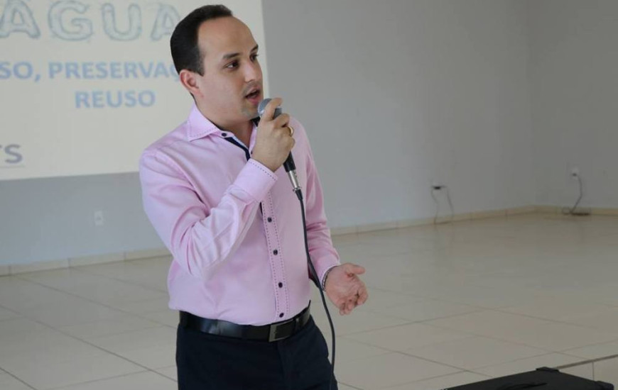 Novo presidente da ATS, Antônio Davi Goveia Junior