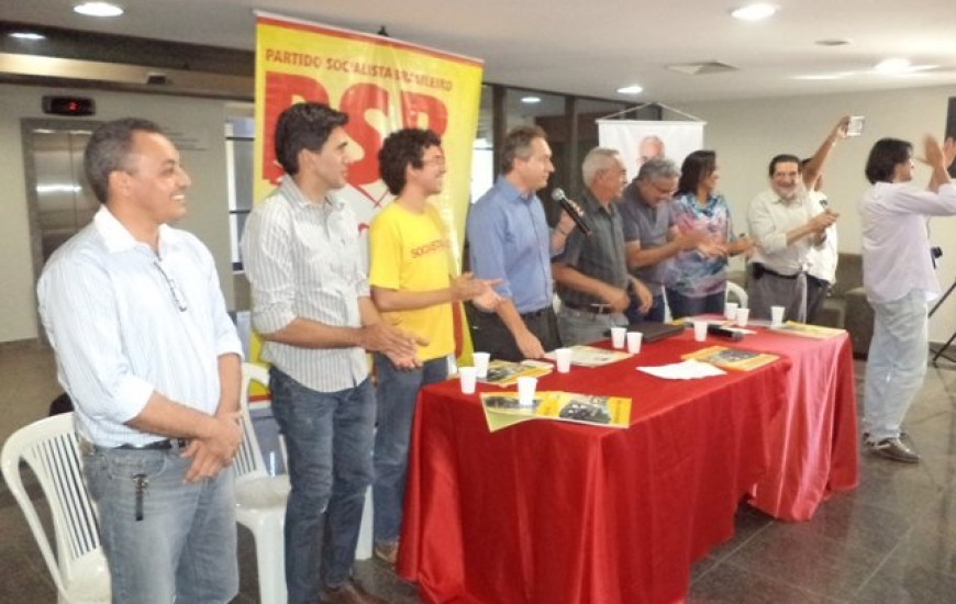 Barbieiro foi recondizudo à presidência do PSB