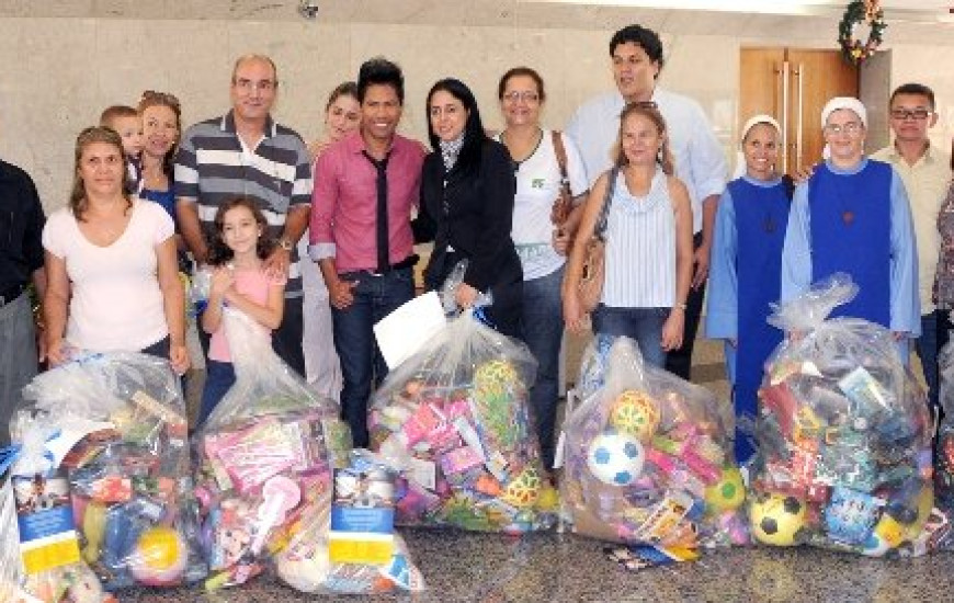 Entrega de donativos