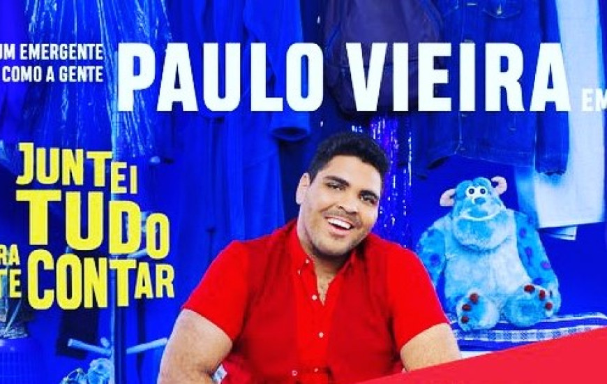 Humorista faz duas sessões em Palmas neste sábado