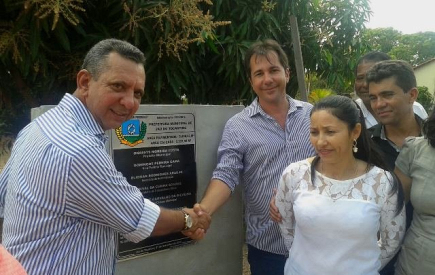 Toinho parabeniza Jaú do Tocantins