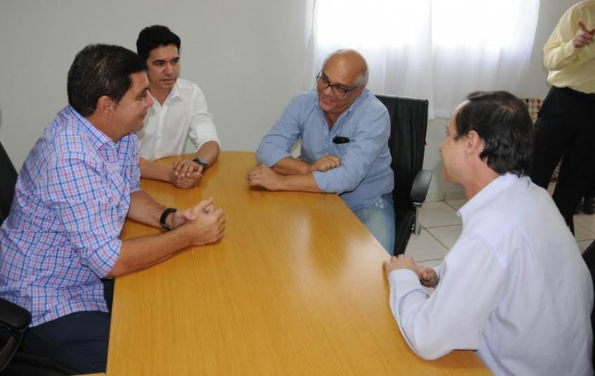 Amastha e superintendente do BB conversaram hoje