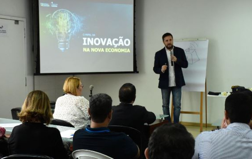 A palestra ministrada pelo CEO foi gratuíta