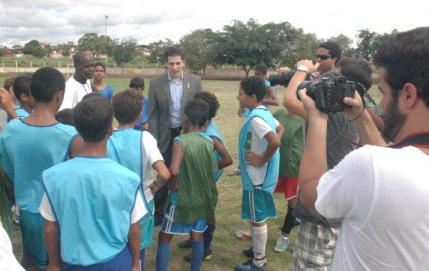 Crianças aparecem no filme