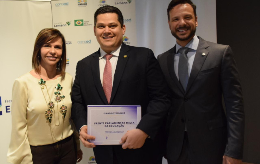 Professora Dorinha e Davi Alcolumbre