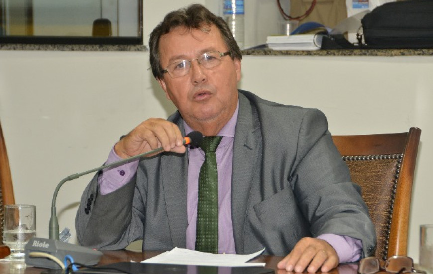 Deputado Vilmar em plenária 