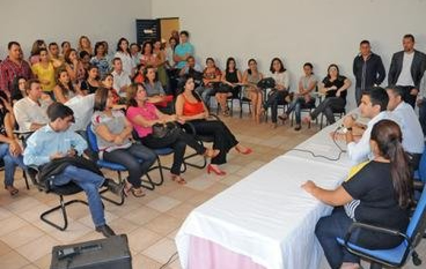 Cerimônia de posse de Tiago Andrino