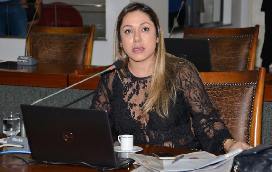 Deputada estadual Luana Ribeiro