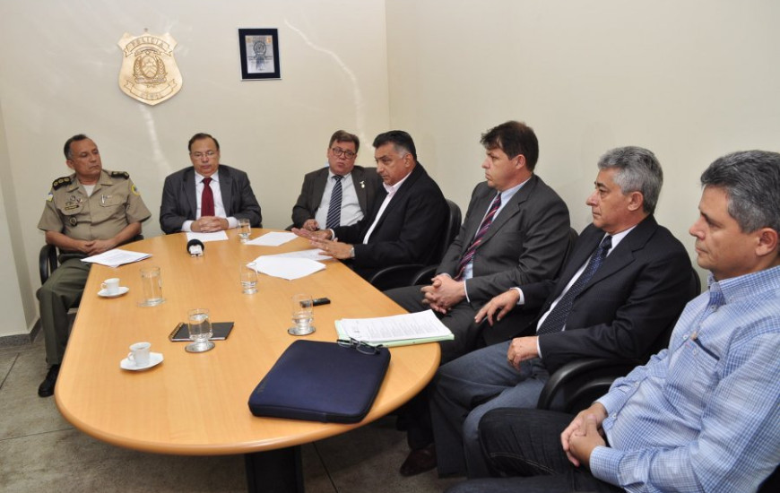 Coletiva de imprensa reuniu Secad, SSP e Aroeira