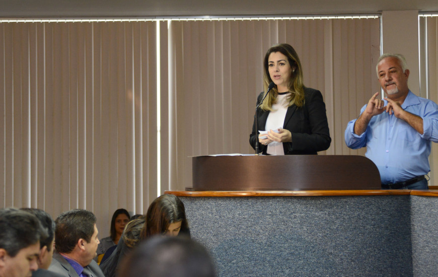 Prefeita se reunirá com parlamentares no final da tarde de hoje