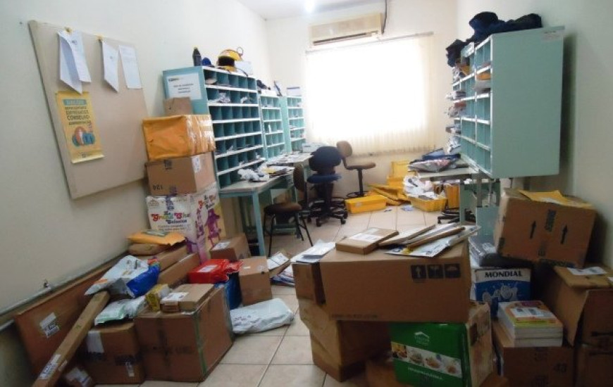 Correspondencias estão acumuladas