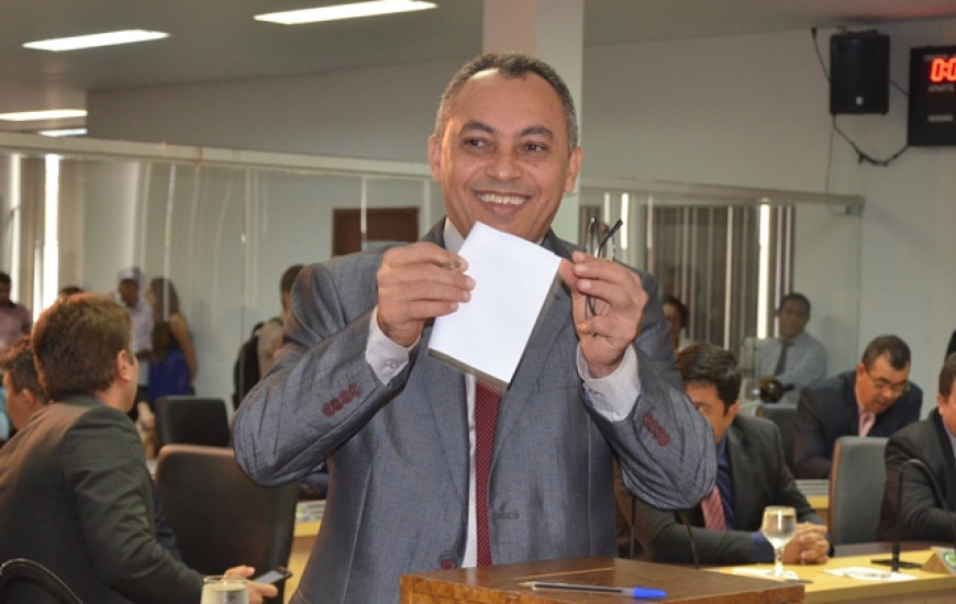 Marilon foi eleito presidente da Câmara por unanimidade