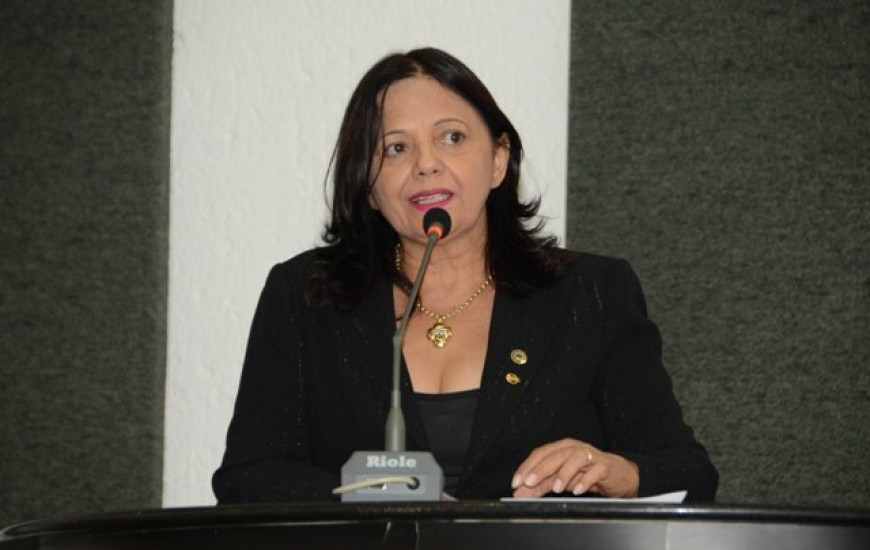 Deputada Valderez Castelo Branco, na AL