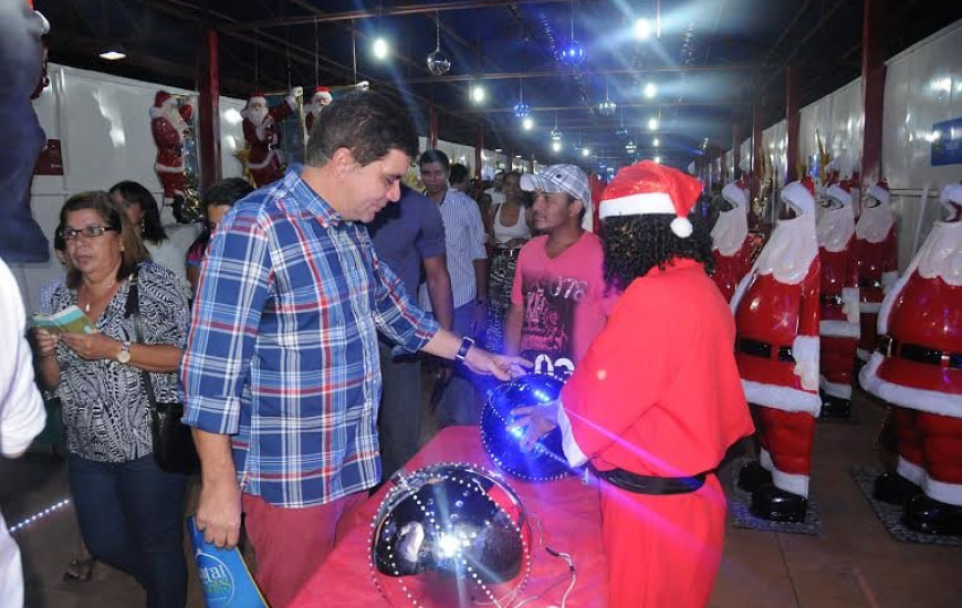 Prefeito abriu oficialmente a Fábrica dos Sonhos