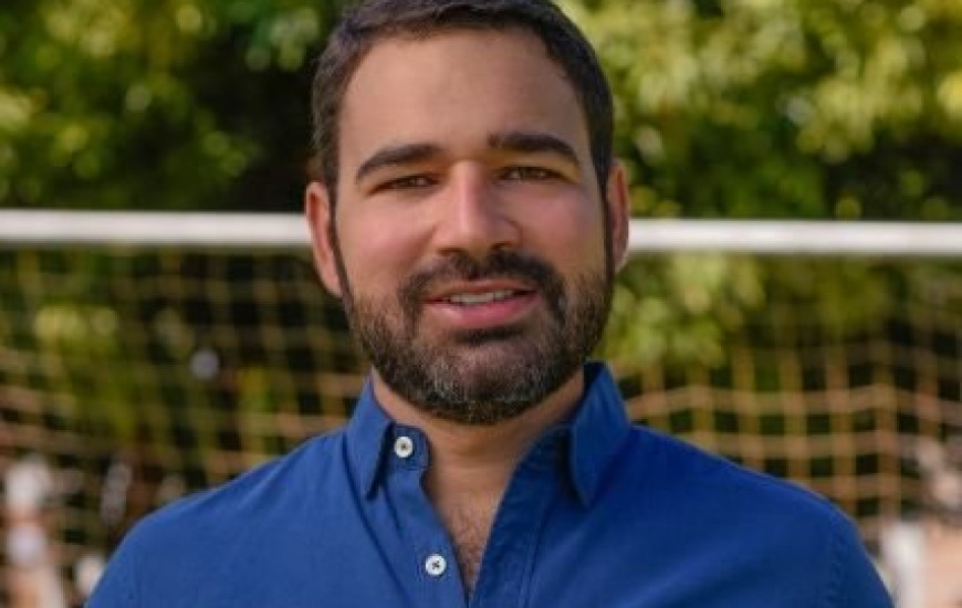 Empresário e presidente do Palmas Futebol e Regatas, Lucas Meira.