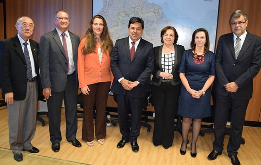 Dorinha, reitores e ministro da Educação