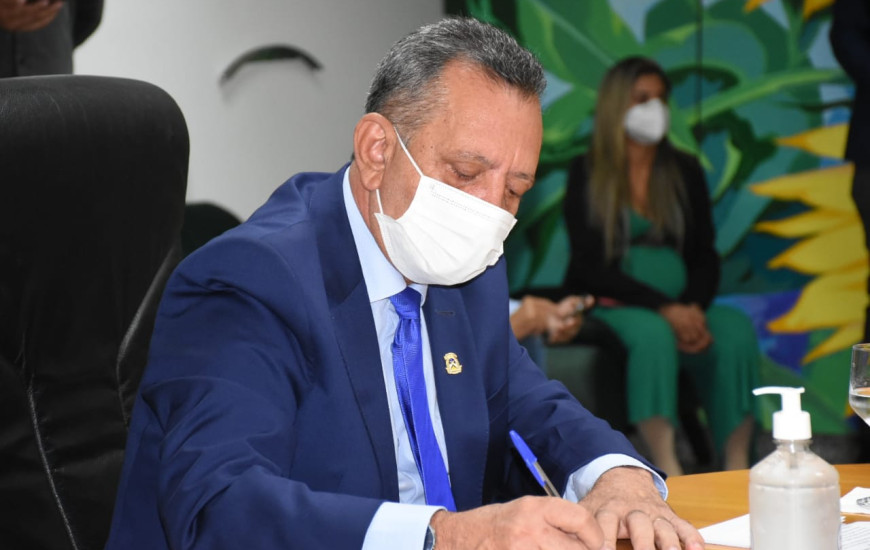 Deputado Antonio Andrade (PTB), presidente da Assembleia Legislativa.