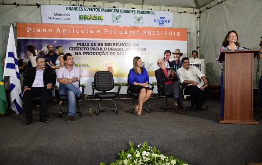 Ministra apresenta Plano Safra em Palmas