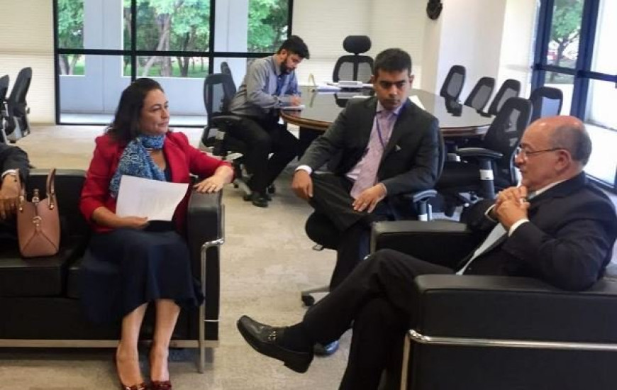 Kátia pede auxilio ao presidente do TCU