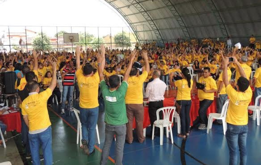 Greve foi deflagrada após assembleia geral