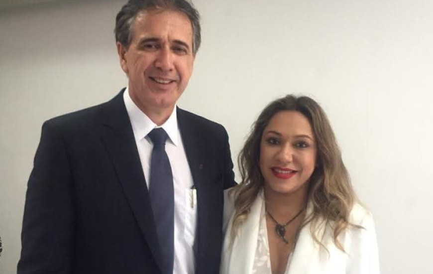 Luana Ribeiro e Marivaldo Gonçalves