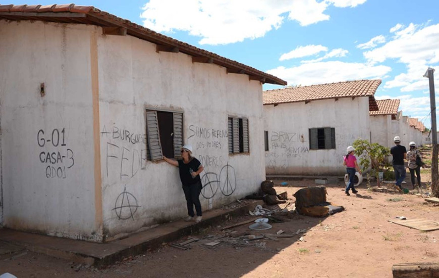 Moradias foram desocupadas na última quarta