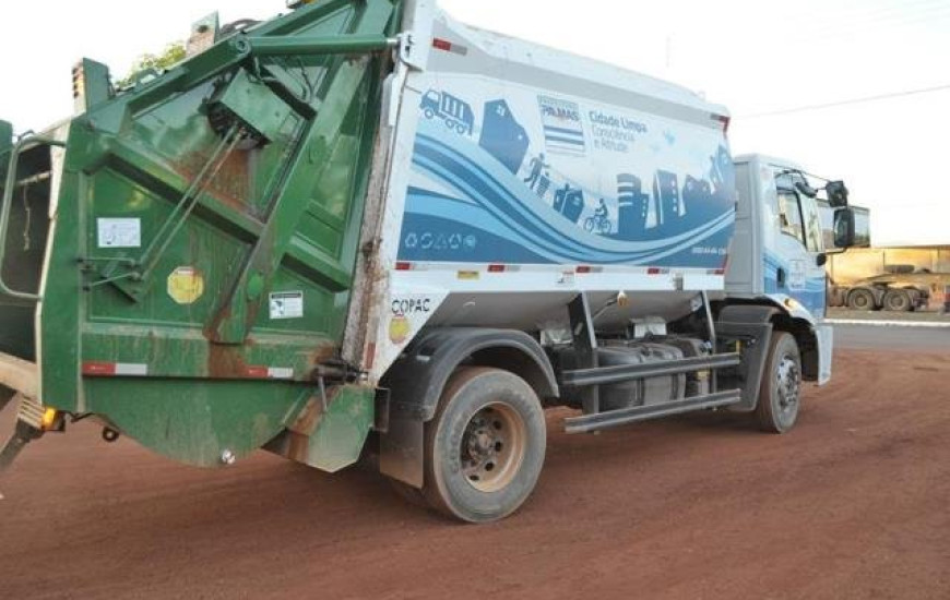 Caminhões não são próprios para lixo hospitalar