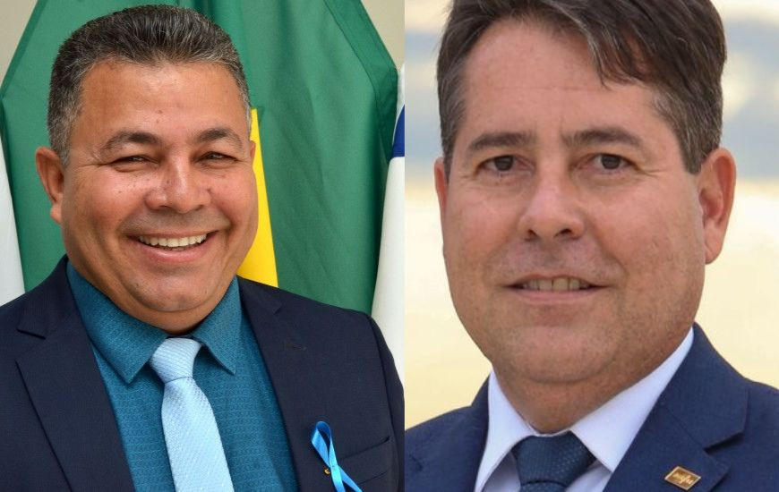 Vereador Folha (PSDB) e secretário Rogério Ramos