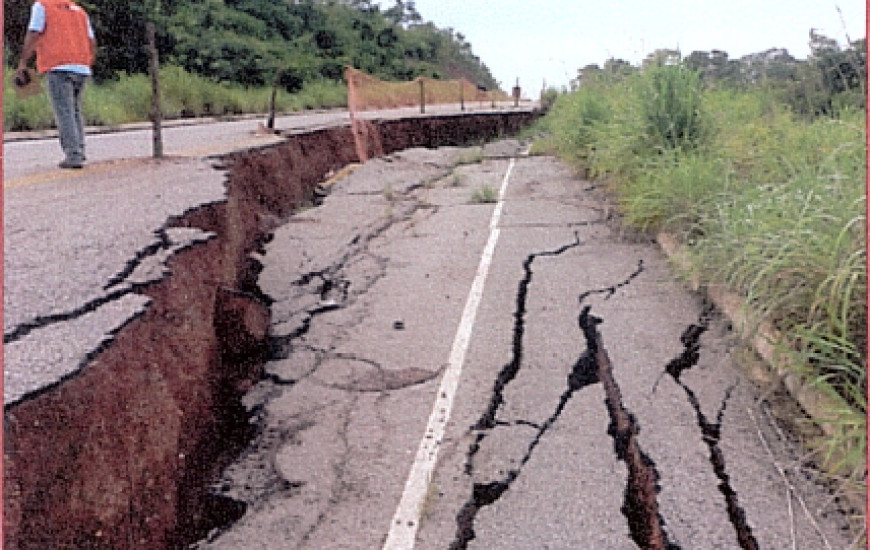 Deslizamento do Aterro